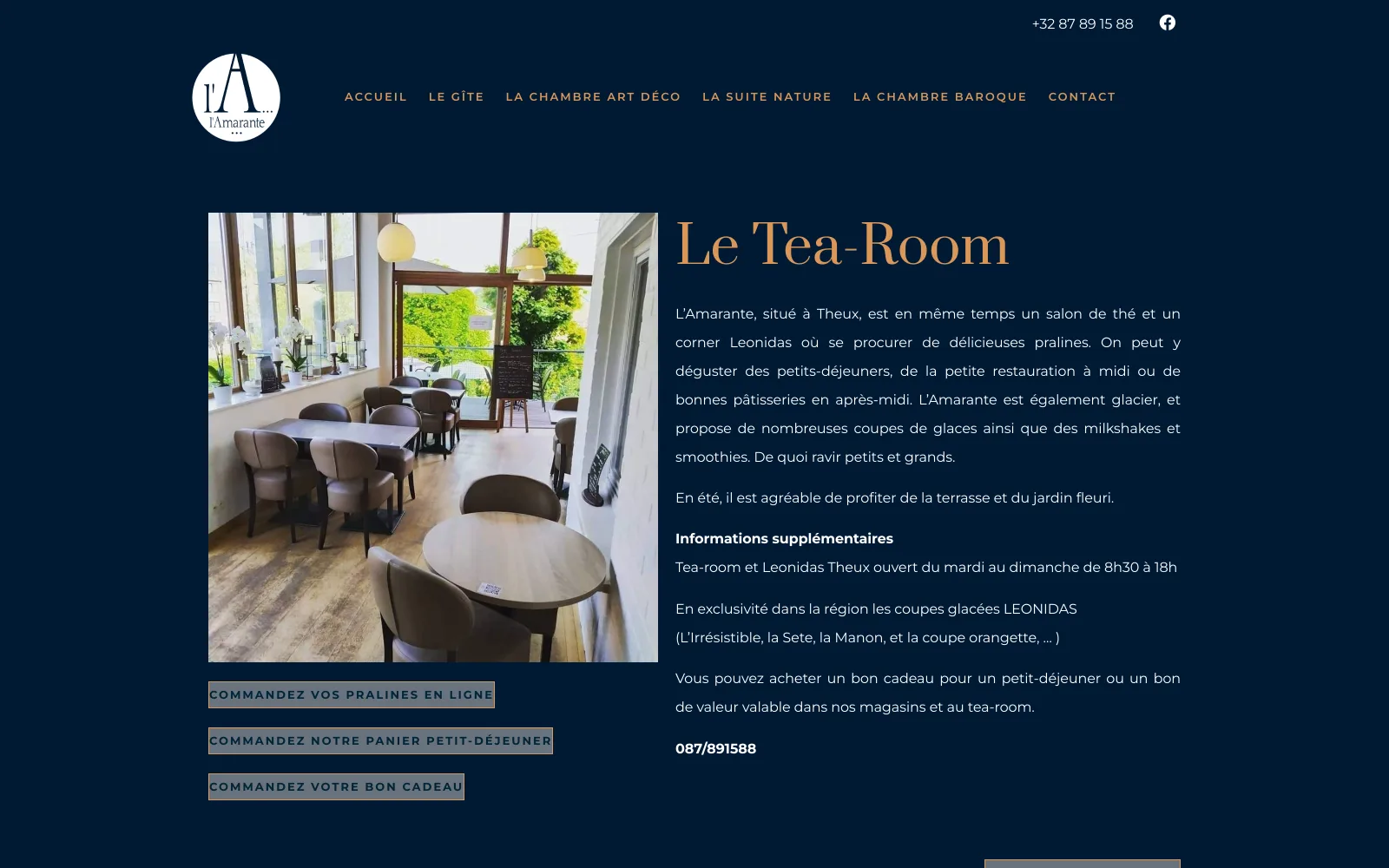 L'Amarante Tea-Room